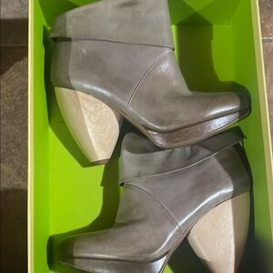 Stylish Gray Ankle Boots